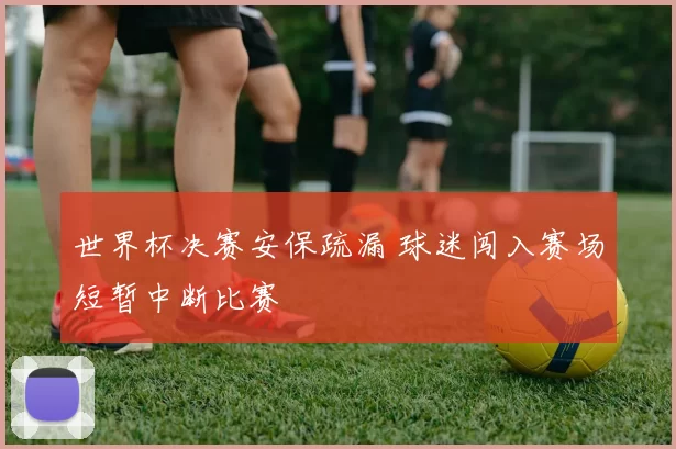 世界杯决赛安保疏漏 球迷闯入赛场短暂中断比赛