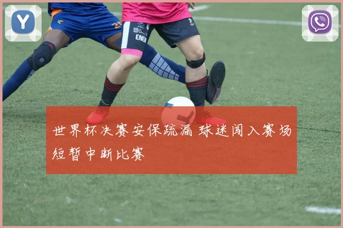 世界杯决赛安保疏漏 球迷闯入赛场短暂中断比赛