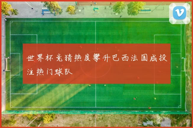 世界杯竞猜热度攀升巴西法国成投注热门球队